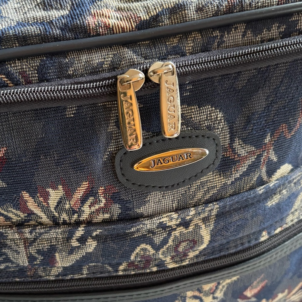 Floral Blue Shoulder Bag